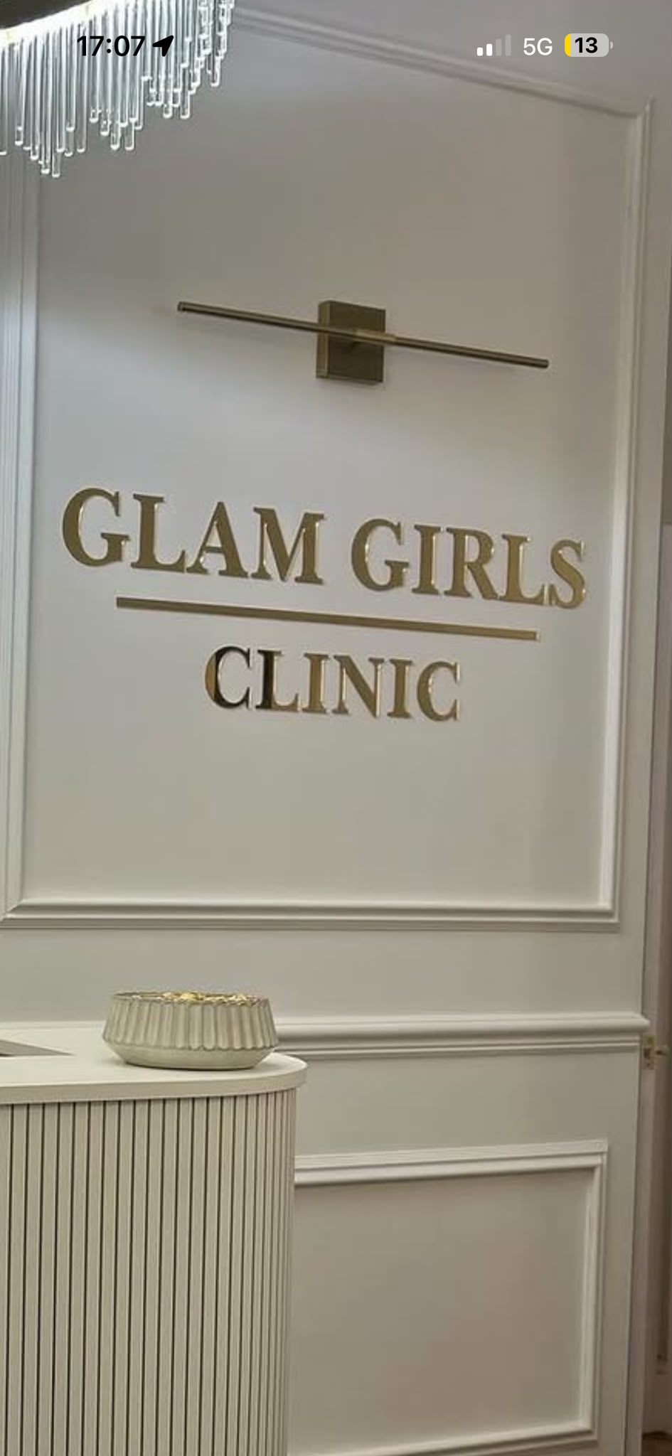 Raised interior clinic lettering by Total Sign Solutions