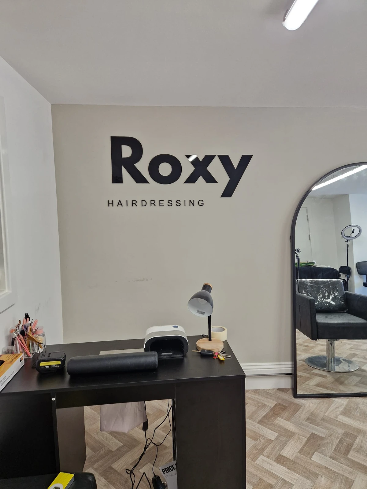 Raised reception logo by Total Sign Solutions