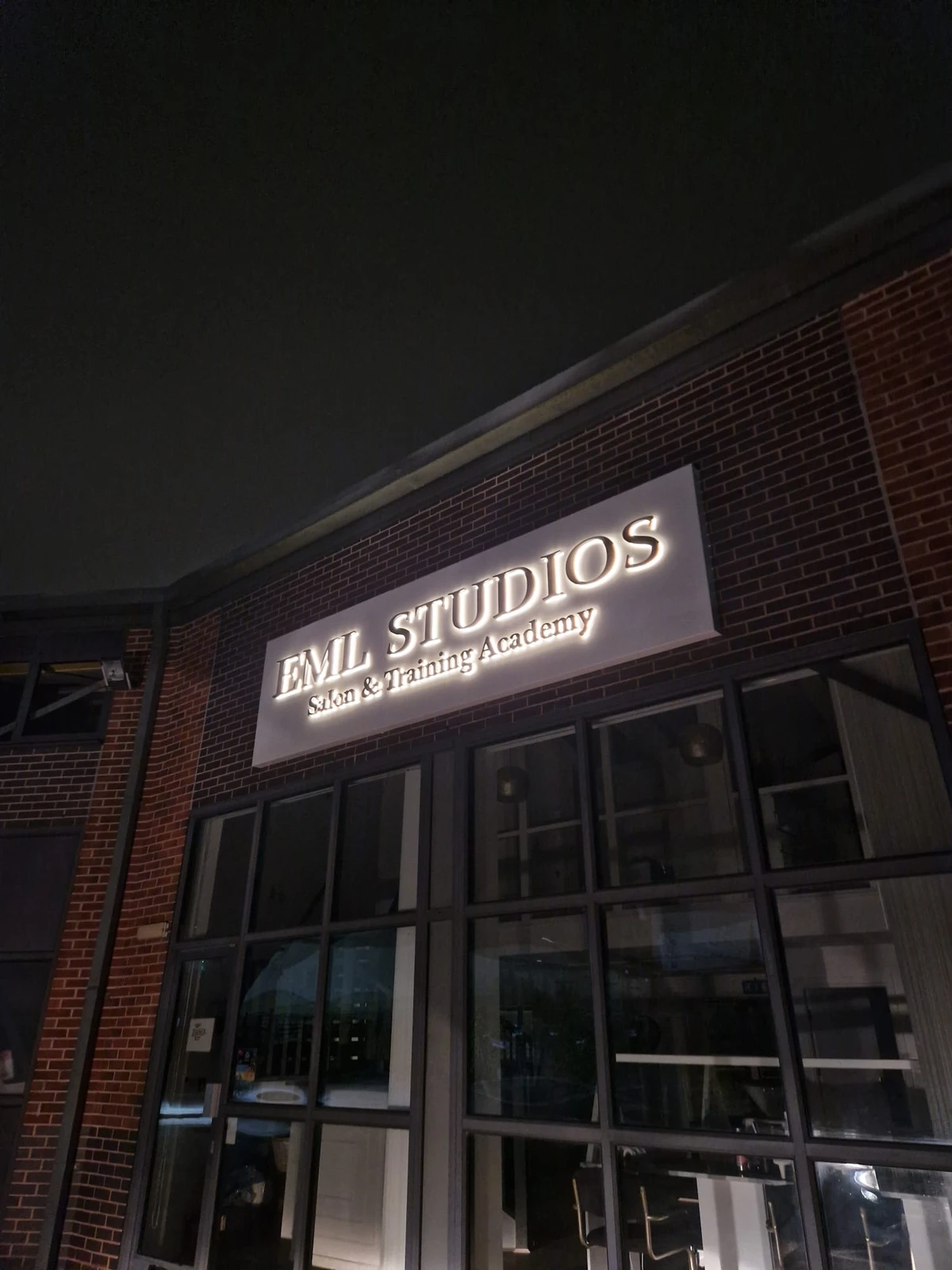 Illuminated studio sign by Total Sign Solutions
