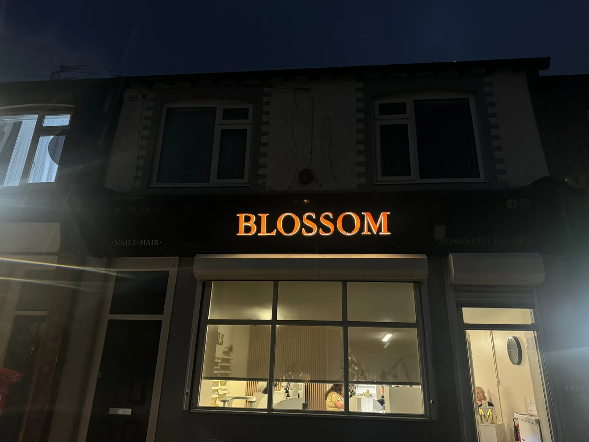 Illuminated shop-front lettering by Total Sign Solutions