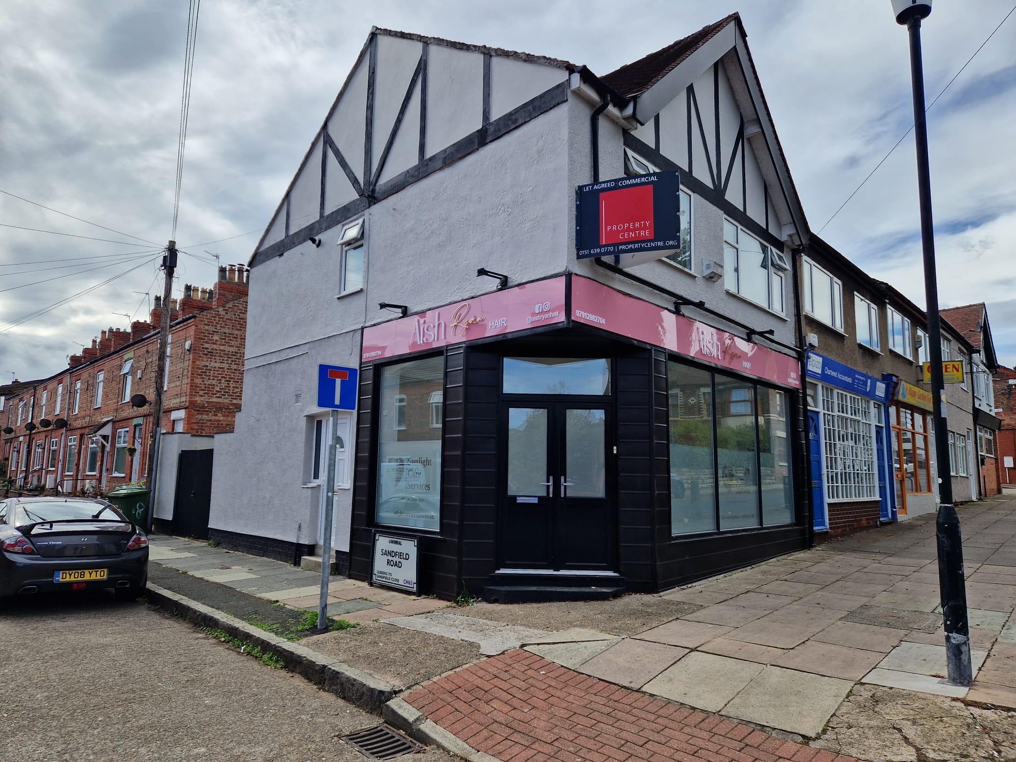 Corner business fascia sign by Total Sign Solutions
