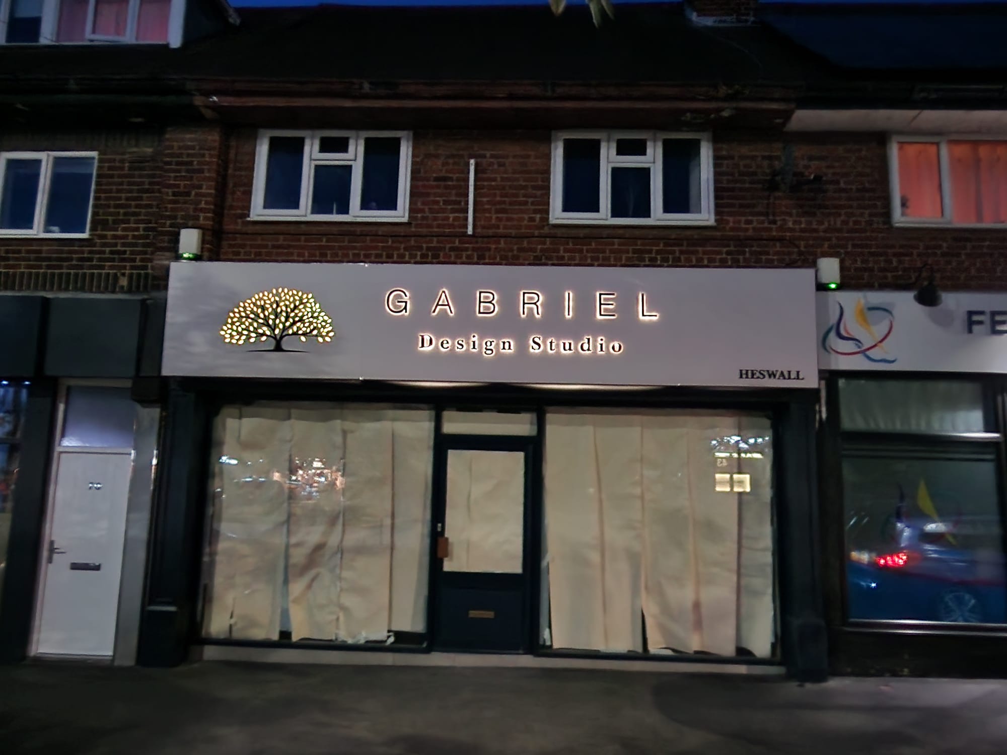 External shop-front sign by Total Sign Solutions