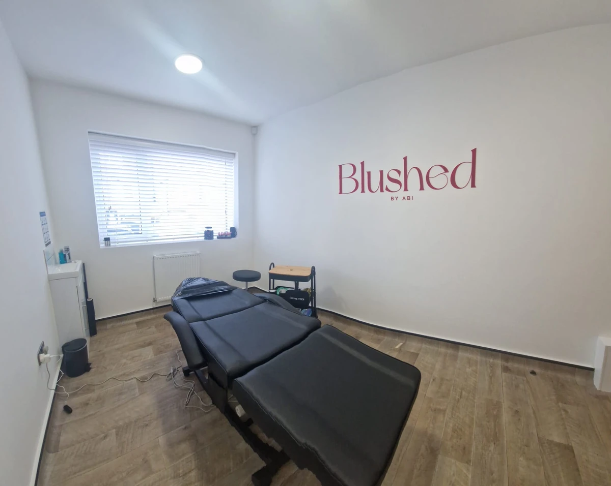 Interior treatment-room wall logo by Total Sign Solutions